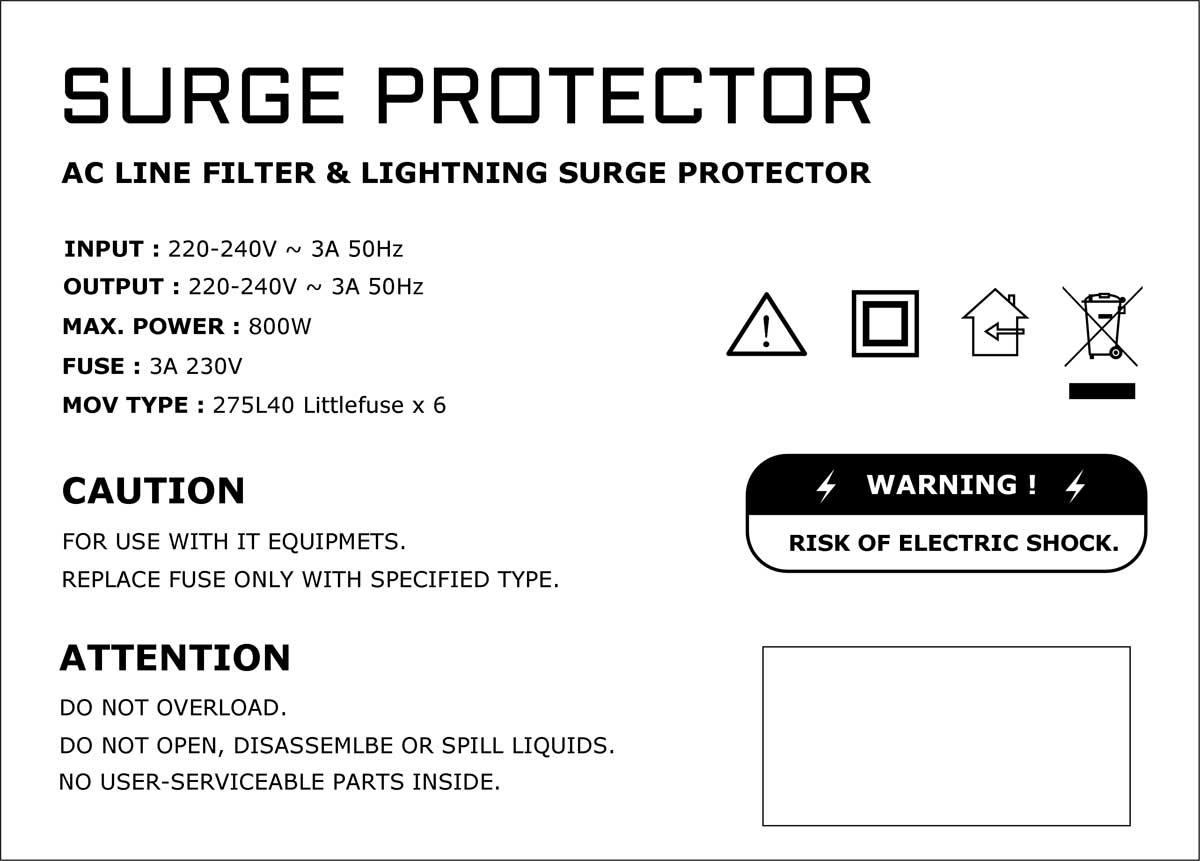 DIY Surge Protector with Line Filter - Vishnu M Aiea